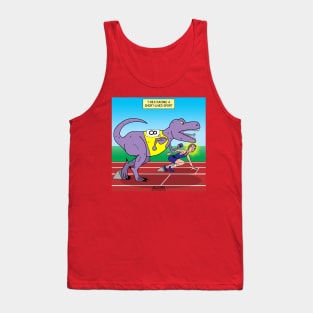 T-Rex Track Racing Tank Top